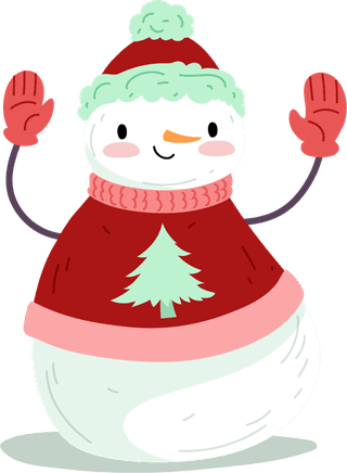 handdrawn-snowman-character-collection-175450