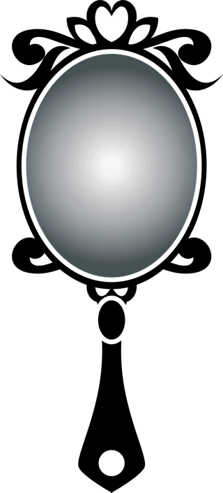 handmirror-collection-of-black-vintage-hand-mirror-vectors-that-have-a-swirly-decorative-style-286576