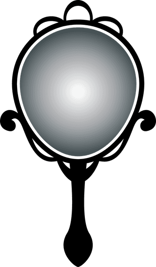 handmirror-collection-of-black-vintage-hand-mirror-vectors-that-have-a-swirly-decorative-style-548874