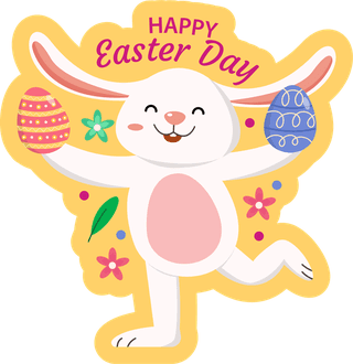 happybirthday-lettering-and-rabbit-cute-easter-rabbit-stickers-255585