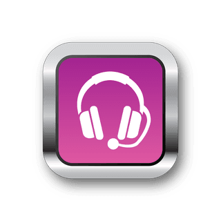 headphoneicon-audio-buttons-vector-illustration-with-pink-background-374291