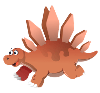 herbivorousdinosaurs-dinosaurs-species-icons-cute-cartoon-characters-sketch-150552