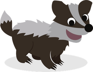 honeybadger-funny-honey-badger-pose-character-792419