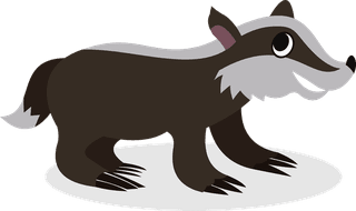 honeybadger-funny-honey-badger-pose-character-500997