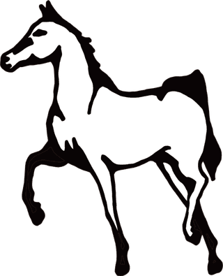 horseblack-and-white-horse-clip-art-pictures-81148