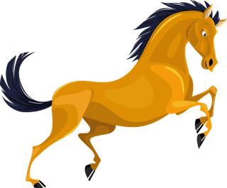 horsegraminivore-species-icons-antelope-bull-horse-cartoon-sketch-982753