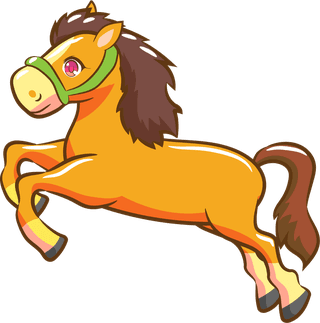 horsehorses-and-donkeys-in-different-poses-illustration-642776