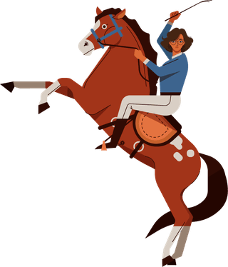 horserider-horse-racer-icons-colored-classic-design-814130