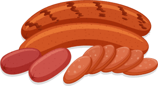 hotdog-different-types-of-grilled-meat-illustration-615452