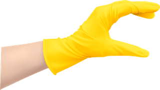 humanhands-protective-gloves-black-yellow-colors-realistic-set-isolated-illustration-384670