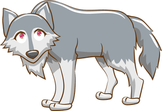 huskydog-set-of-wolf-cartoons-in-kawaii-style-isolated-on-white-background-824167
