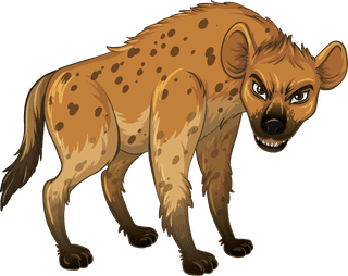 hyenasisolated-picture-wild-animals-594186