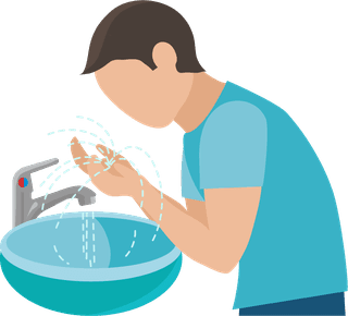 hygieneicons-flat-set-with-people-brushing-teeth-washing-face-taking-shower-509485