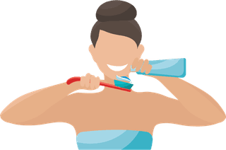 hygieneicons-flat-set-with-people-brushing-teeth-washing-face-taking-shower-699828