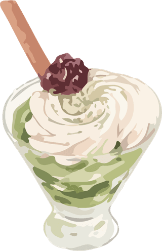 icecream-cake-sweets-matcha-vector-94950