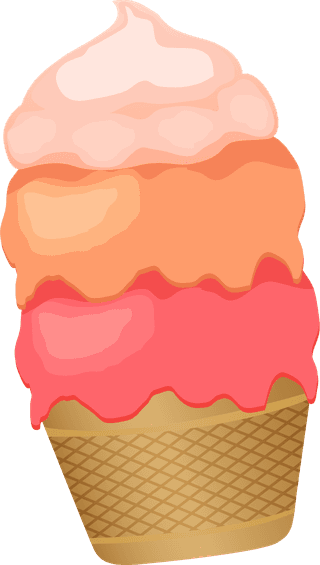 icecream-cone-candies-cream-icons-design-realistic-design-style-362773