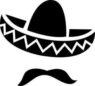iconcowboy-mexican-sombrero-hat-with-moustache-340564