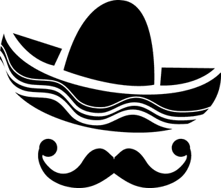 iconcowboy-mexican-sombrero-hat-with-moustache-518972