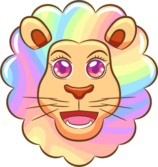 iconlion-cute-set-of-kawaii-style-cartoon-tigers-isolated-on-white-background-116286