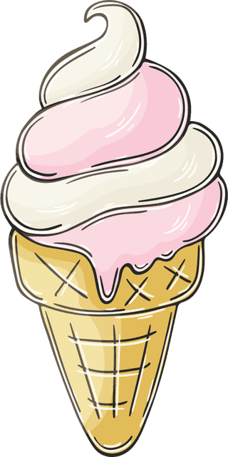 illustrationin-hand-draw-style-sweet-dessert-graphic-765359
