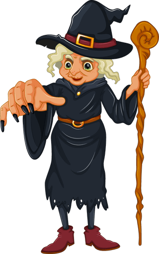 illustrationof-a-group-of-witches-on-a-white-background-77794