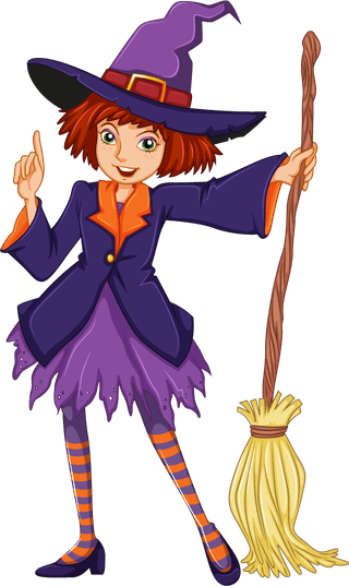 illustrationof-a-group-of-witches-on-a-white-background-693302