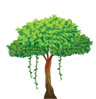 vecteezyillustration-of-a-of-many-trees-718499