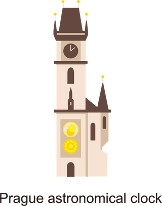 includedin-this-pack-are-prague-city-icons-on-transparent-background-flat-icon-style-556132