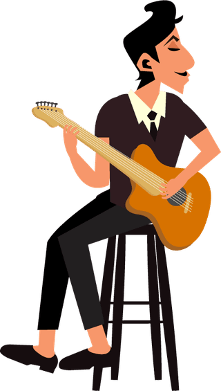 instrumentusers-music-background-bandsman-acoustic-icons-cartoon-characters-982895