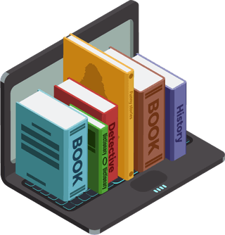 isometriccolorful-books-collection-with-bookshelf-educational-literature-ebooks-different-devices-434784