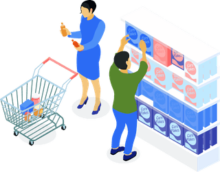 isometricfamilies-doing-shopping-supermarket-857345