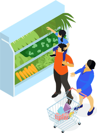 isometricfamilies-doing-shopping-supermarket-572526