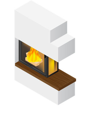 isometricdifference-type-of-fireplace-illustration-272315