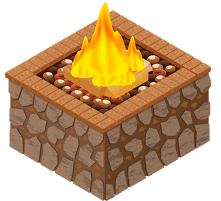 isometricdifference-type-of-fireplace-illustration-292690