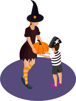 isometrichalloween-holiday-collection-with-people-wearing-hats-costumes-vampire-witch-ghost-fairy-847907