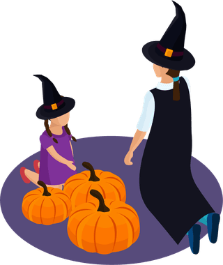isometrichalloween-holiday-collection-with-people-wearing-hats-costumes-vampire-witch-ghost-fairy-897088
