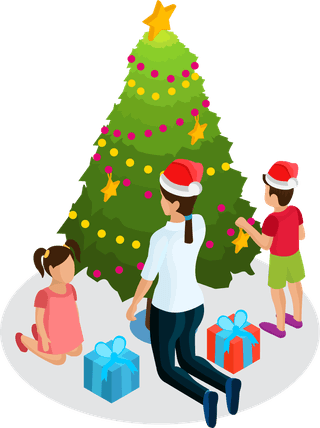 isometricpeople-winter-holiday-with-parents-children-involved-sport-other-activities-isolated-217199