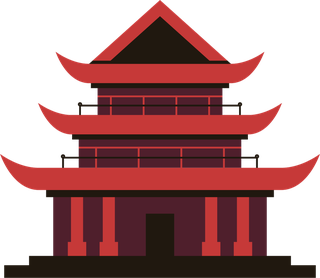 japanesetemples-flat-design-910294