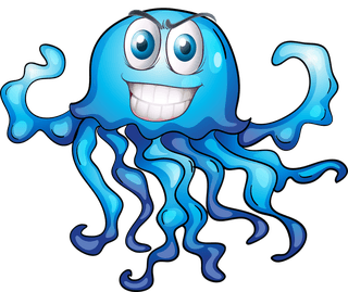 jellyfishthe-six-free-swimming-creatures-on-a-white-background-898503