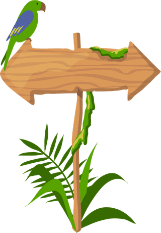 junglewooden-boards-direction-arrow-676035