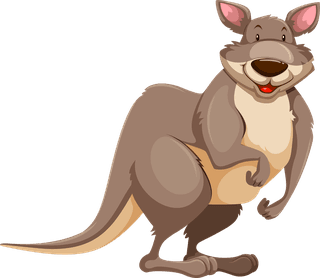 kangarooset-of-australian-wild-animals-illustration-976962