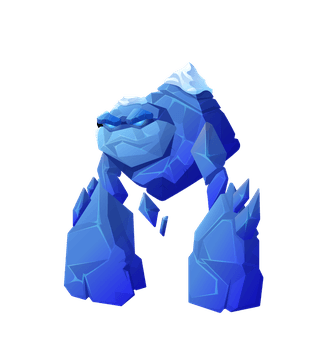kickerice-golem-character-different-poses-198919