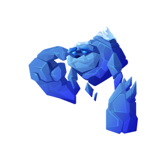 kickerice-golem-character-different-poses-219923