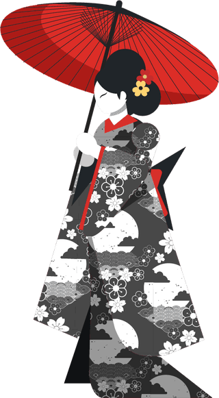kimonojapan-design-elements-retro-national-emblems-sketch-983912
