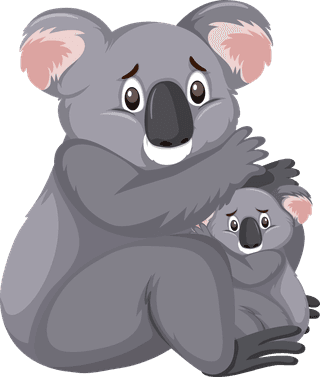 koalavecteezy-set-of-isolated-different-animals-892313