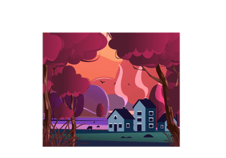 landscapepaintings-collection-colorful-retro-design-164920