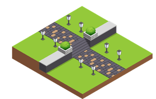 landscapingisometric-compositions-with-summer-trees-269438