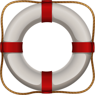 lifevest-set-different-kind-boats-ship-isolated-white-background-710813