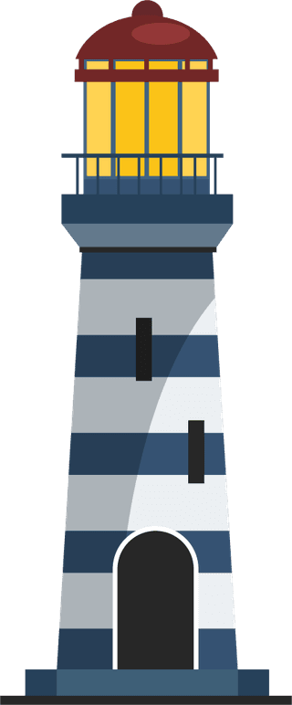 lighthousetowers-guiding-light-houses-buildings-searchlight-towers-illustration-483170