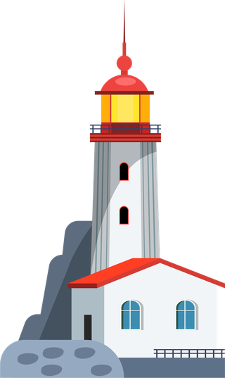 lighthousetowers-guiding-light-houses-buildings-searchlight-towers-illustration-504134